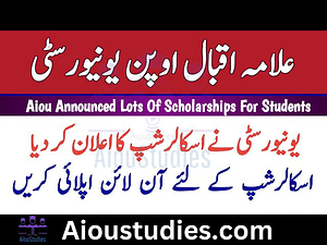 AIOU out-of-province scholarships